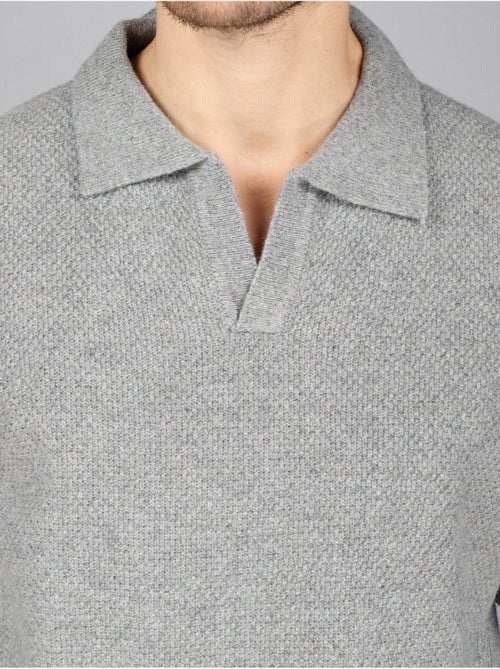 Camisola elegante com gola polo - Kenzarro - Kiabi Camisola elegante com gola polo - Kenzarro - Kiabi