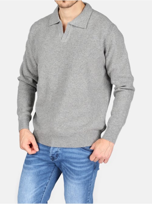 Camisola elegante com gola polo - Kenzarro - Kiabi Camisola elegante com gola polo - Kenzarro - Kiabi