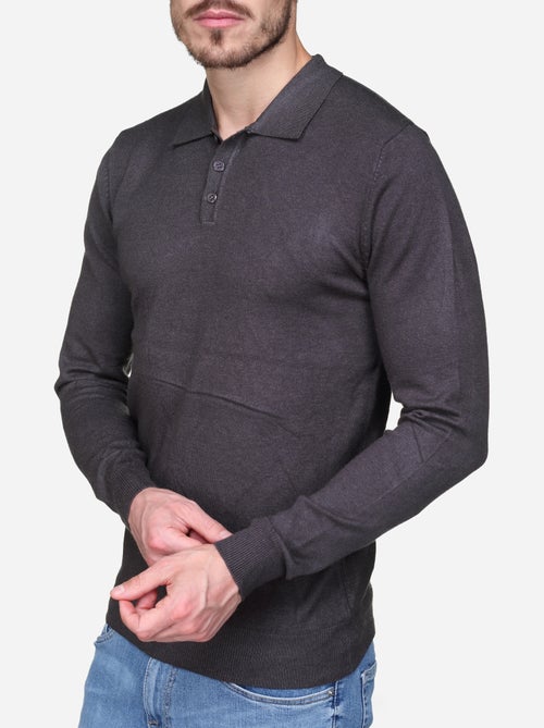 Camisola elegante com gola polo - Kenzarro - Kiabi Camisola elegante com gola polo - Kenzarro - Kiabi