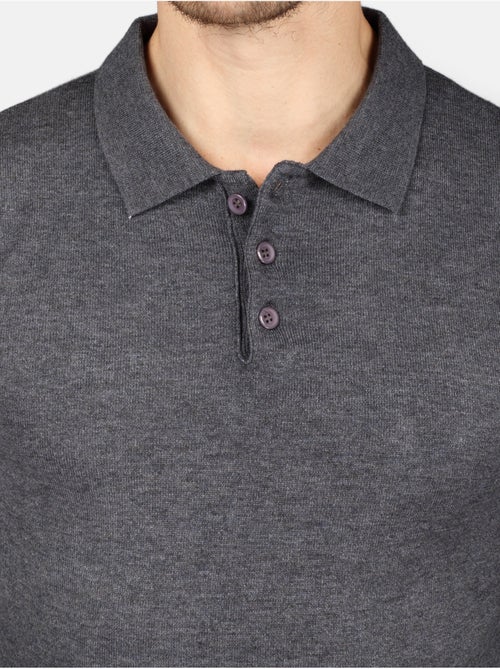 Camisola elegante com gola polo - Kenzarro - Kiabi