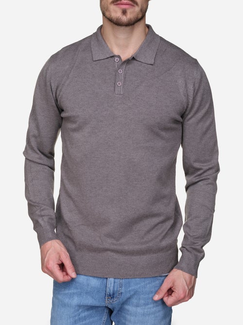 Camisola elegante com gola polo - Kenzarro - Kiabi Camisola elegante com gola polo - Kenzarro - Kiabi