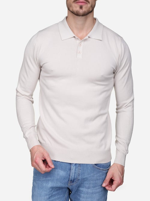 Camisola elegante com gola polo - Kenzarro - Kiabi Camisola elegante com gola polo - Kenzarro - Kiabi