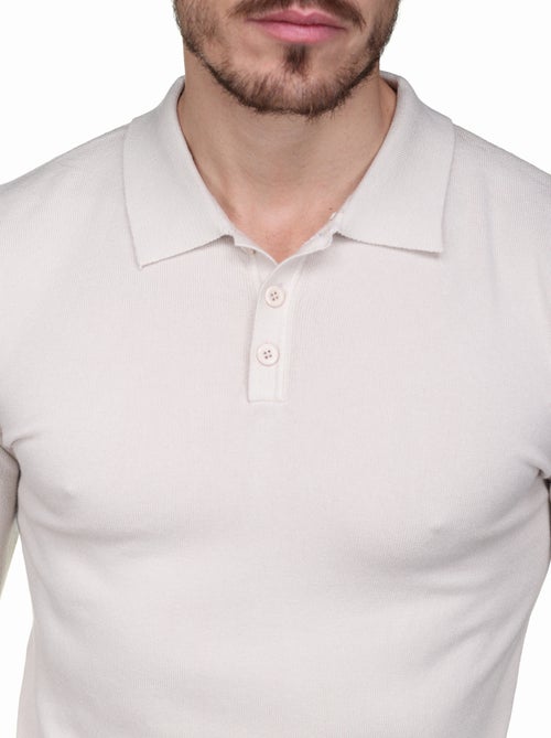 Camisola elegante com gola polo - Kenzarro - Kiabi Camisola elegante com gola polo - Kenzarro - Kiabi