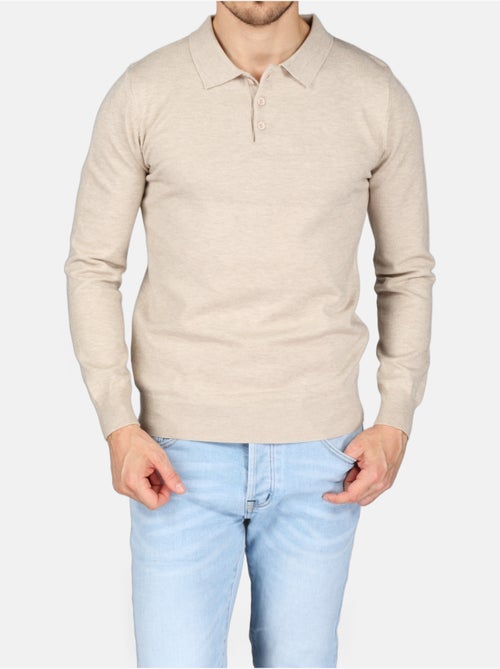 Camisola elegante com gola polo - Kenzarro - Kiabi Camisola elegante com gola polo - Kenzarro - Kiabi
