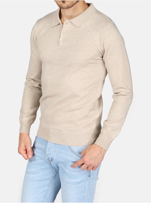 Camisola elegante com gola polo - Kenzarro - Kiabi Camisola elegante com gola polo - Kenzarro - Kiabi