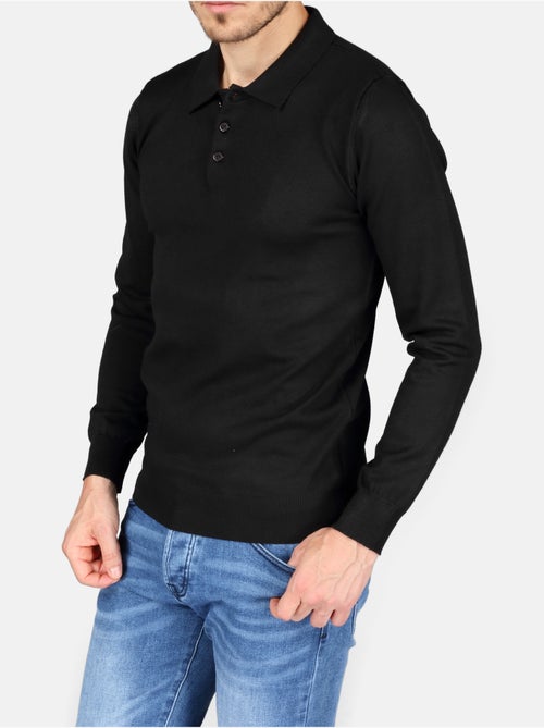 Camisola elegante com gola polo - Kenzarro - Kiabi Camisola elegante com gola polo - Kenzarro - Kiabi