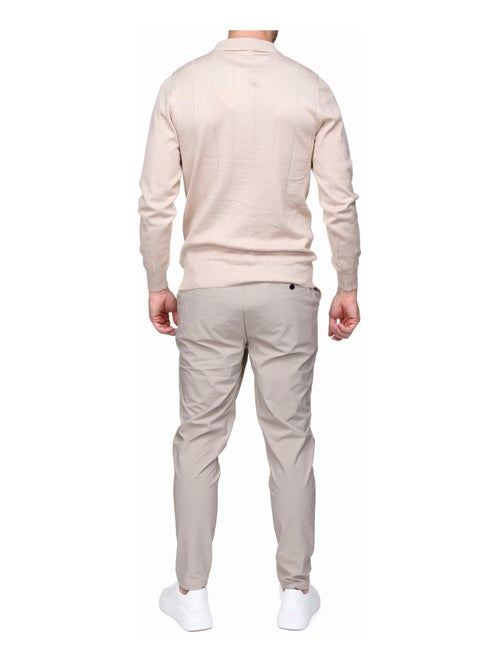 Camisola elegante com gola polo e fecho de correr - Frilivin - Kiabi Camisola elegante com gola polo e fecho de correr - Frilivin - Kiabi