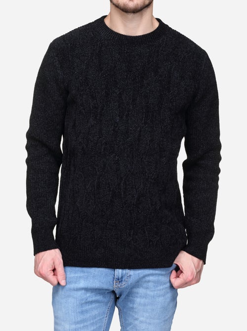 Camisola elegante com malha trançada - Kenzarro - Kiabi Camisola elegante com malha trançada - Kenzarro - Kiabi
