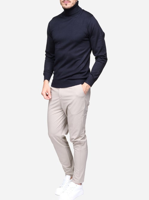 Camisola elegante de gola alta - Frilivin - Kiabi Camisola elegante de gola alta - Frilivin - Kiabi