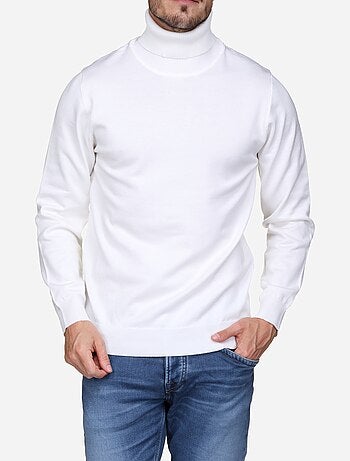 Camisola elegante de gola alta - Frilivin