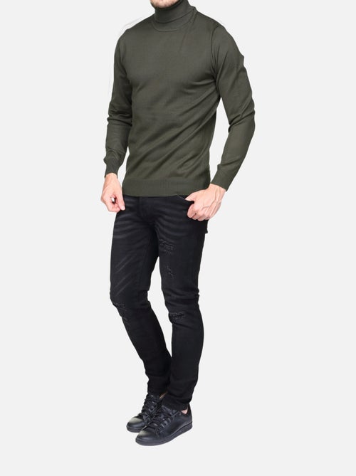 Camisola elegante de gola alta - Frilivin - Kiabi Camisola elegante de gola alta - Frilivin - Kiabi