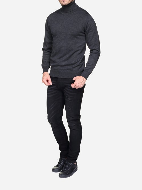 Camisola elegante de gola alta - Frilivin - Kiabi