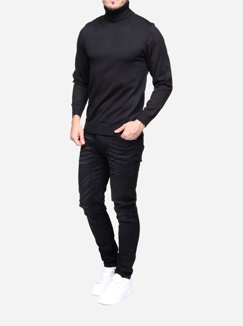 Camisola elegante de gola alta - Frilivin - Kiabi Camisola elegante de gola alta - Frilivin - Kiabi