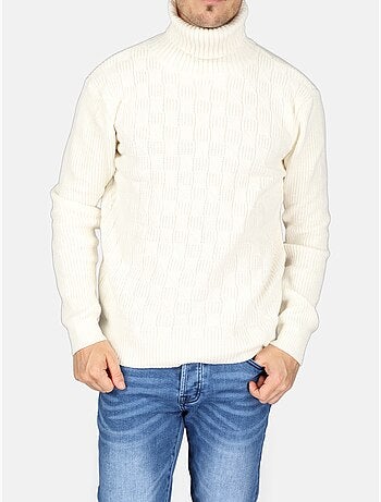 Camisola elegante de gola alta - Kenzarro