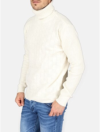 Camisola elegante de gola alta - Kenzarro