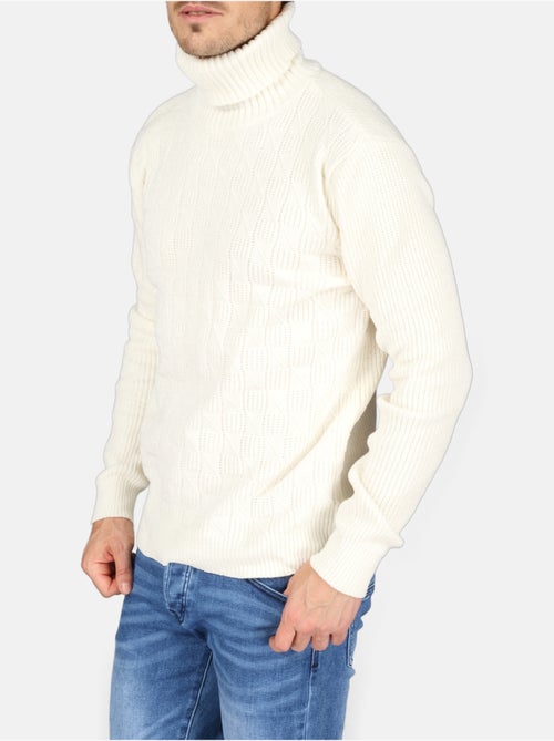 Camisola elegante de gola alta - Kenzarro - Kiabi Camisola elegante de gola alta - Kenzarro - Kiabi
