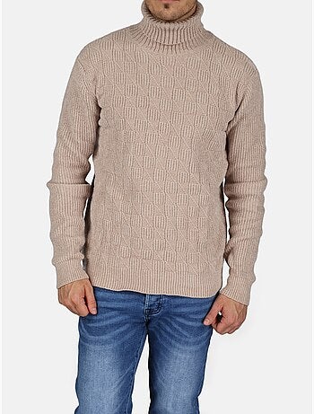 Camisola elegante de gola alta - Kenzarro