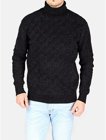 Camisola elegante de gola alta - Kenzarro