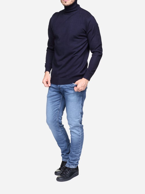 Camisola elegante de gola alta - Yves Enzo - Kiabi Camisola elegante de gola alta - Yves Enzo - Kiabi