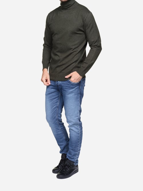 Camisola elegante de gola alta - Yves Enzo - Kiabi Camisola elegante de gola alta - Yves Enzo - Kiabi