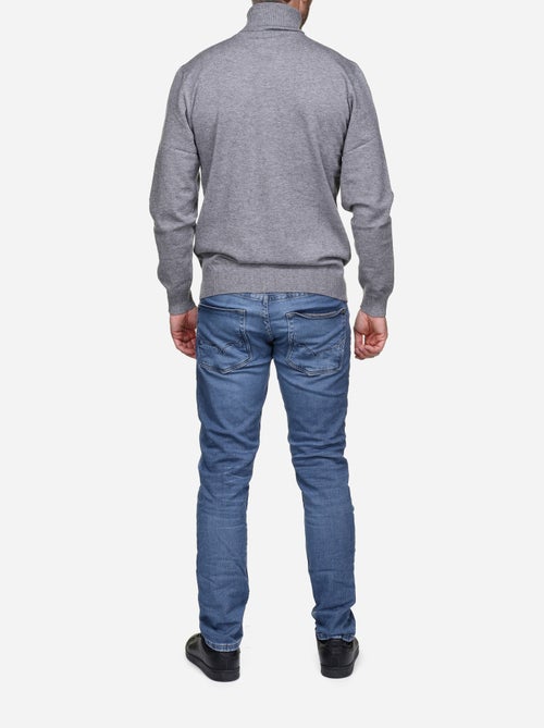 Camisola elegante de gola alta - Yves Enzo - Kiabi Camisola elegante de gola alta - Yves Enzo - Kiabi