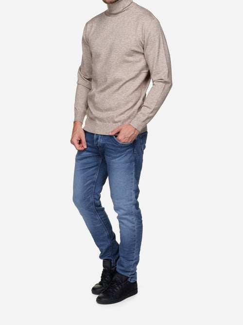 Camisola elegante de gola alta - Yves Enzo - Kiabi Camisola elegante de gola alta - Yves Enzo - Kiabi
