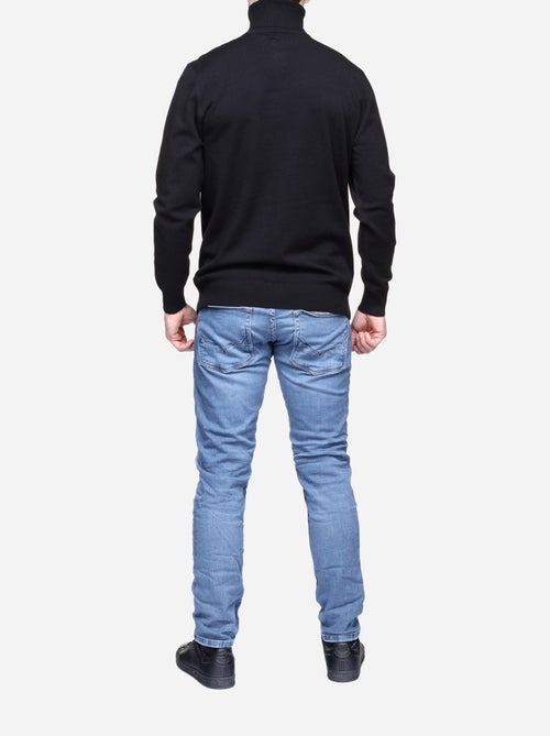 Camisola elegante de gola alta - Yves Enzo - Kiabi Camisola elegante de gola alta - Yves Enzo - Kiabi