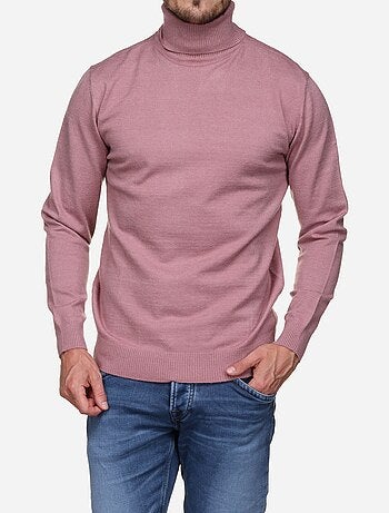 Camisola elegante de gola alta - Yves Enzo