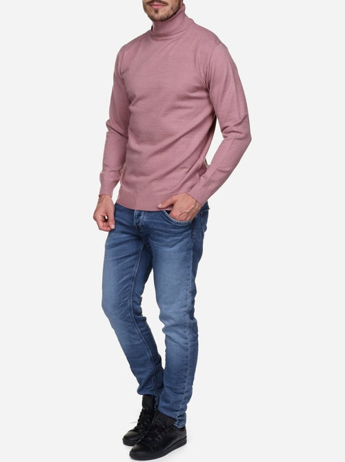 Camisola elegante de gola alta - Yves Enzo - Kiabi Camisola elegante de gola alta - Yves Enzo - Kiabi