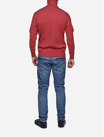 Camisola elegante de gola alta - Yves Enzo