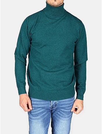 Camisola elegante de gola alta - Yves Enzo