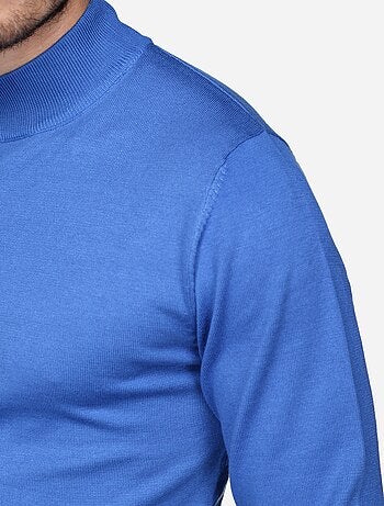 Camisola elegante de gola alta e mangas compridas - Frilivin