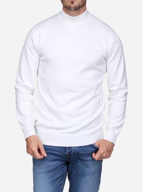 Camisola elegante de gola alta e mangas compridas - Frilivin - Kiabi
