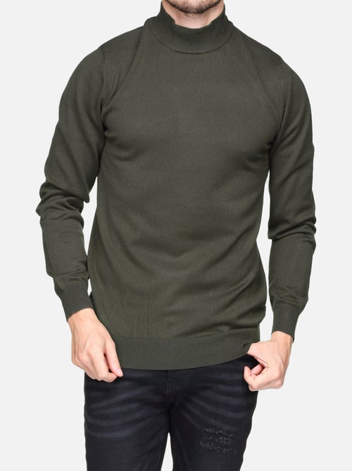 Camisola elegante de gola alta e mangas compridas - Frilivin - Kiabi