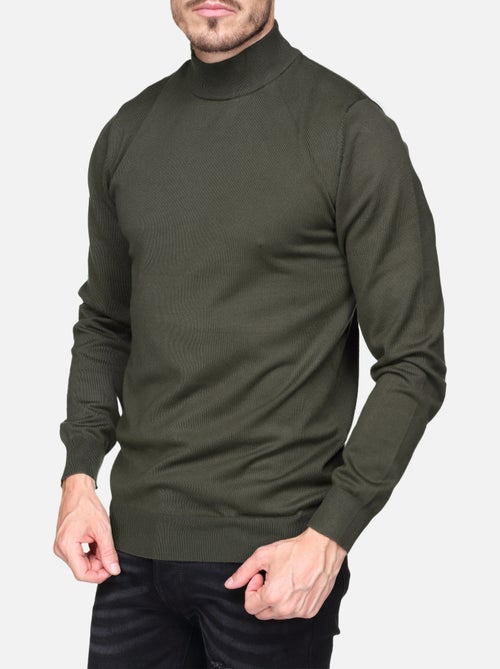 Camisola elegante de gola alta e mangas compridas - Frilivin - Kiabi
