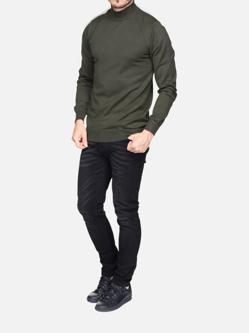 Camisola elegante de gola alta e mangas compridas - Frilivin - Kiabi