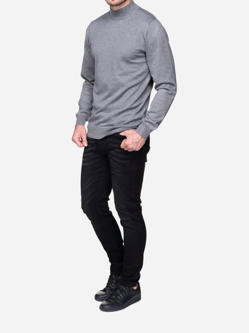 Camisola elegante de gola alta e mangas compridas - Frilivin - Kiabi