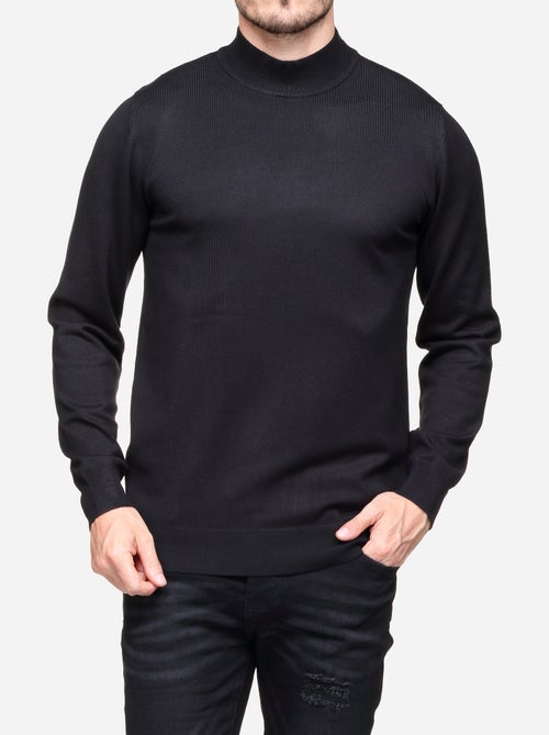 Camisola elegante de gola alta e mangas compridas - Frilivin - Kiabi Camisola elegante de gola alta e mangas compridas - Frilivin - Kiabi