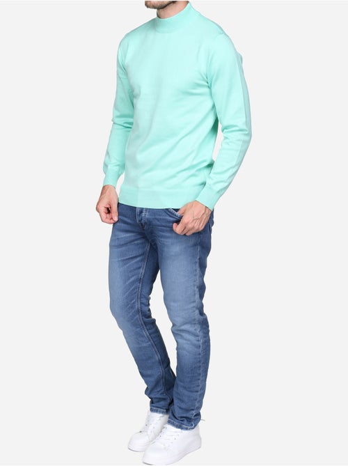 Camisola elegante de gola alta e mangas compridas - Frilivin - Kiabi Camisola elegante de gola alta e mangas compridas - Frilivin - Kiabi