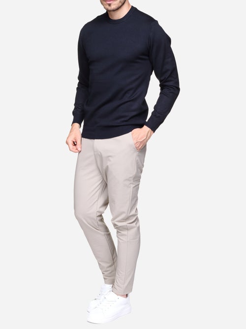 Camisola elegante de gola redonda - Frilivin - Kiabi Camisola elegante de gola redonda - Frilivin - Kiabi