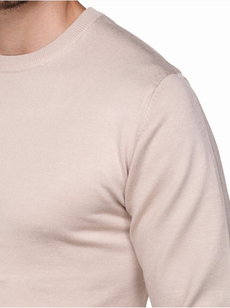 Camisola elegante de gola redonda - Frilivin Damasco - Kiabi