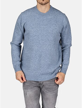 Camisola elegante de gola redonda - Kenzarro