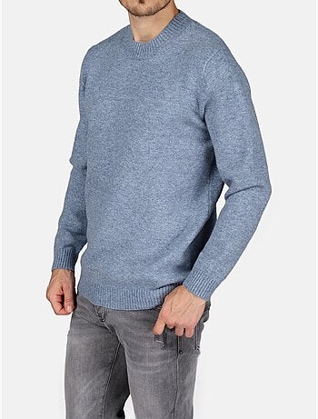 Camisola elegante de gola redonda - Kenzarro