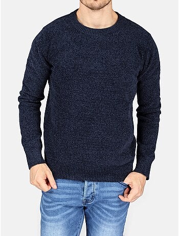 Camisola elegante de gola redonda - Kenzarro