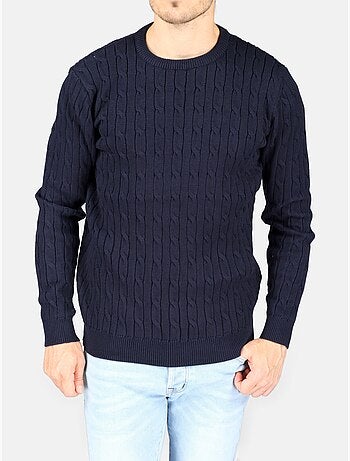 Camisola elegante de gola redonda - Kenzarro