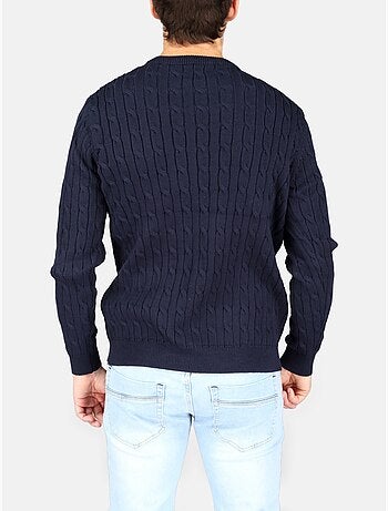 Camisola elegante de gola redonda - Kenzarro