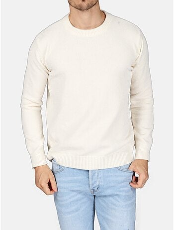 Camisola elegante de gola redonda - Kenzarro