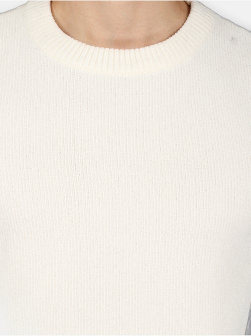 Camisola elegante de gola redonda - Kenzarro - Kiabi Camisola elegante de gola redonda - Kenzarro - Kiabi