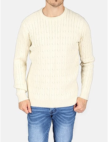 Camisola elegante de gola redonda - Kenzarro