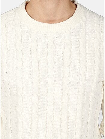 Camisola elegante de gola redonda - Kenzarro